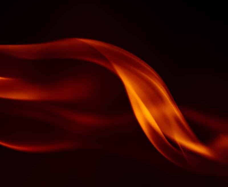 Perfume Pheromones red and yellow fire illustration